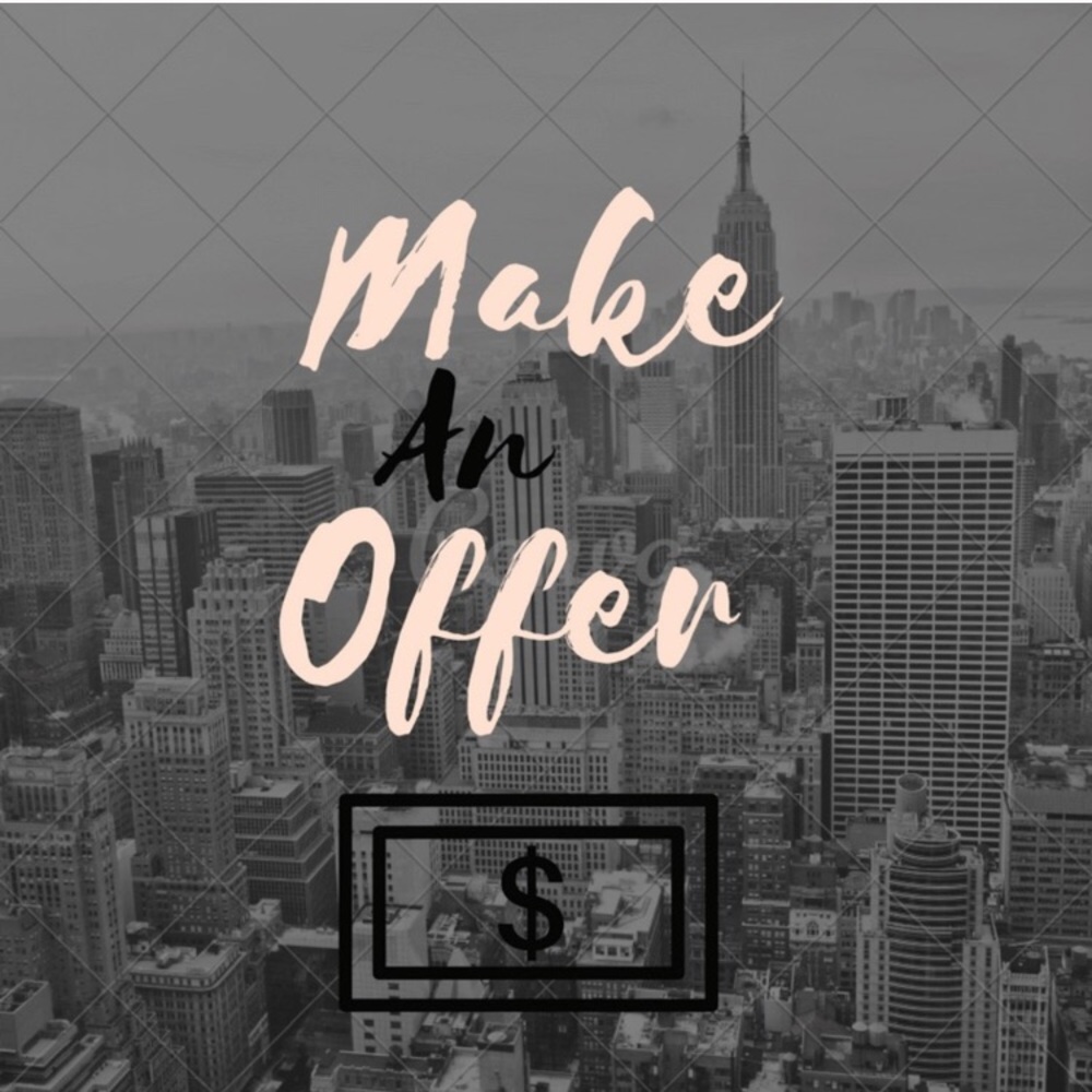 Make a reasonable offer! 🤑